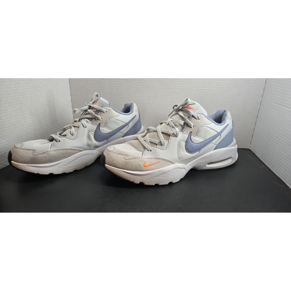 RARE size 15 Nike Air Max Fusion Pure Platinum Indigo Fog White CJ1670-003 Men - Picture 2 of 12
